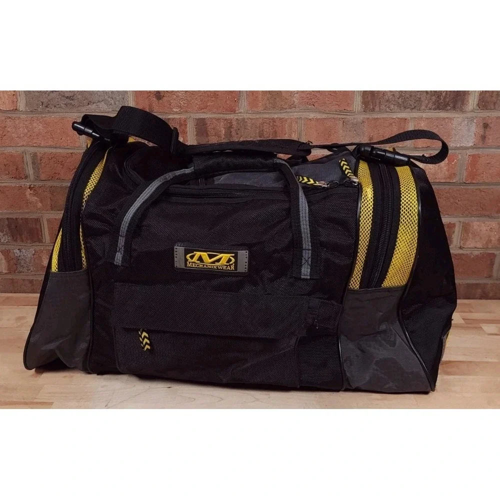 Mechanix Wear Black Duffle Bag Large  Travel Gear 26 X 12 Inch
